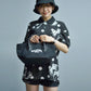 NVG×SUNSURF Moon Palm Tree Polo (BLACK)