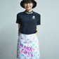 Superb Micro Pile Tee  | WOMEN / WHITE