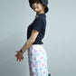 Superb Micro Pile Tee  | WOMEN / WHITE