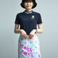 Superb Micro Pile Tee  | WOMEN / WHITE
