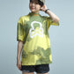 Flow Camo Mock Neck Tee | MEN / YELLOW