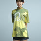 Flow Camo Mock Neck Tee | MEN / YELLOW