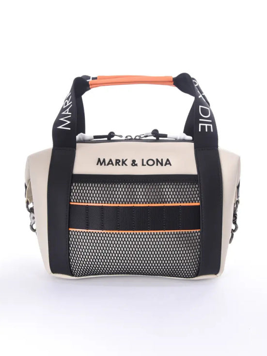 Icon Skull Mesh Cooler Cart Bag | BEIGE