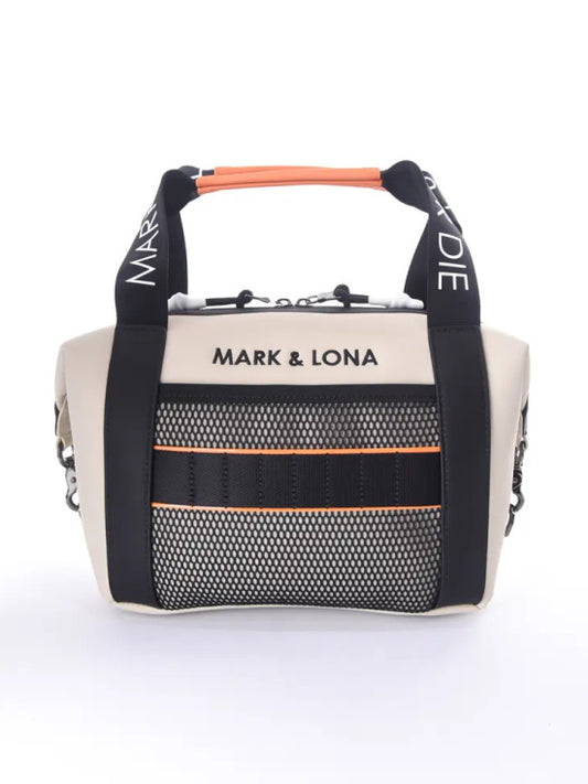 Icon Skull Mesh Cooler Cart Bag | BEIGE