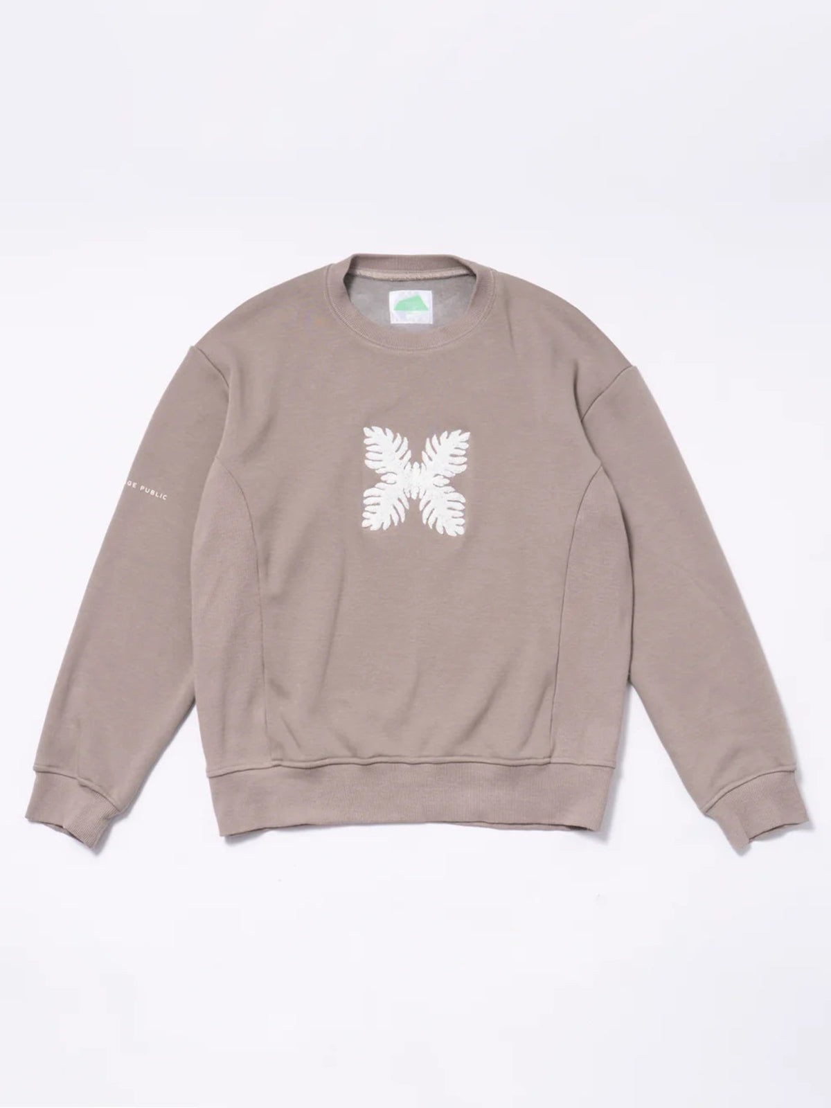 SVKA6012［サルベージパブリックコレパ］マハナクルーネック (Laua_e) / GREY BEIGE