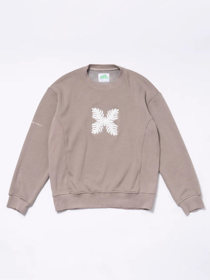 SVKA6012［サルベージパブリックコレパ］マハナクルーネック (Laua_e) / GREY BEIGE