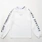 SVKA5017［サルベージパブリックコレパ］アラパイナモックネック L/S（CAMPBELL AVE） / WHITE