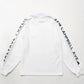 SVKA5017［サルベージパブリックコレパ］アラパイナモックネック L/S（CAMPBELL AVE） / WHITE