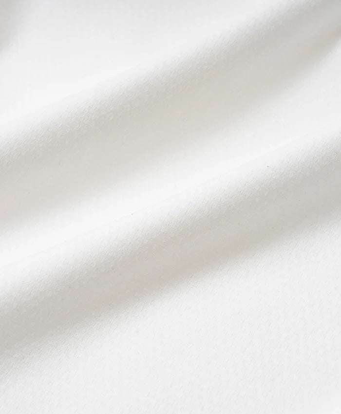 SVKA5017［サルベージパブリックコレパ］アラパイナモックネック L/S（CAMPBELL AVE） / WHITE