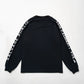 SVKA5017［サルベージパブリックコレパ］アラパイナモックネック L/S（CAMPBELL AVE） / BLACK