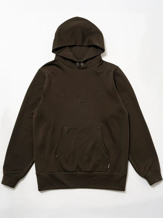 SVKA4018［サルベージパブリックコレパ］イカイカフリースプルオーバーフーディ / Olive