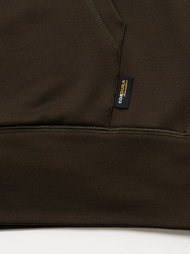 SVKA4018［サルベージパブリックコレパ］イカイカフリースプルオーバーフーディ / Olive