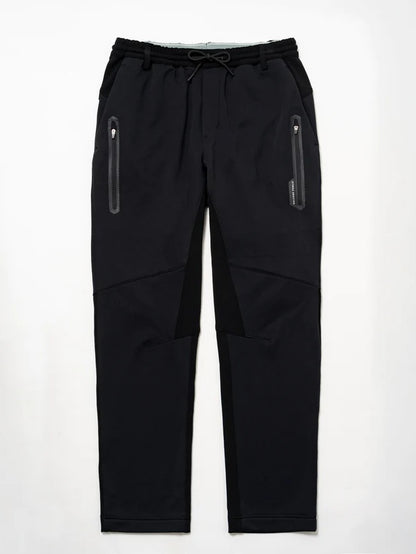 SVKA4020［サルベージパブリックコレパ］イカイカフリースパンツ / Black