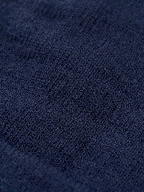 SVKA5026［サルベージパブリックコレパ］ニットビーニー（DH MASTERS） / NAVY