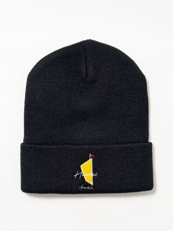 SVKA5026［サルベージパブリックコレパ］ニットビーニー（DH MASTERS） / BLACK
