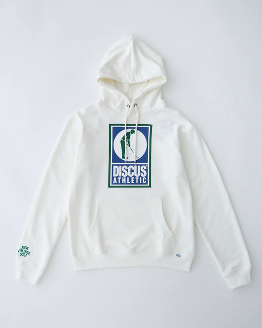 DISCUS GOLFMAN Hoodie / WHITE