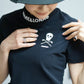 Superb Micro Pile Tee  | WOMEN / WHITE