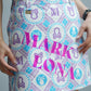 Aura Monogram Trapeze Skirt | WOMEN / PURPLE