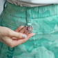 Gauge Trapeze Mini Skirt  | WOMEN / MINT