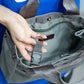 BRIEFING GOLF | CLASSIC CART TOTE FD - DENIM GRAY