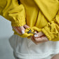 STORM FLEECE LS Pull Over Yellow