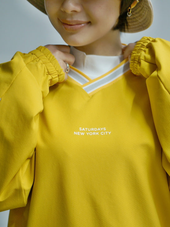 STORM FLEECE LS Pull Over Yellow