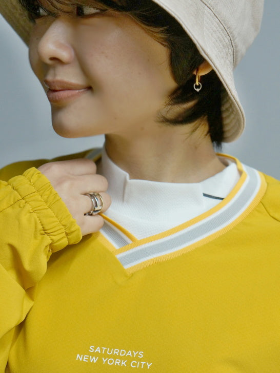 STORM FLEECE LS Pull Over Yellow