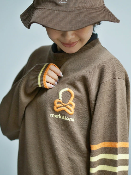 Quadro Silky Wool Sweater | MEN / LT.GREY