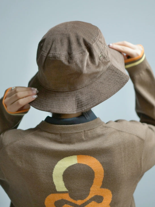 SVKA5025［サルベージパブリックコレパ］Uka コーデュロイバケット HAT / GREEN