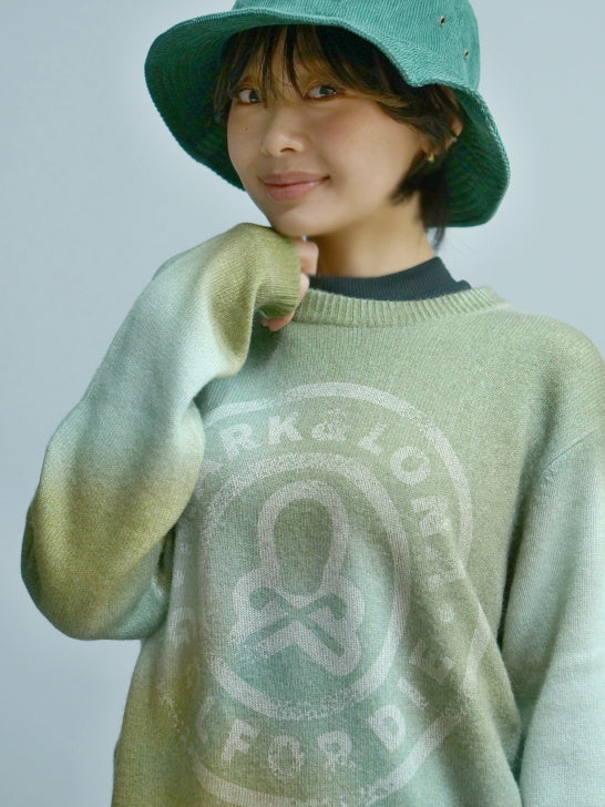Eclipse Camo Cashmere Knit | MEN / KHAKI