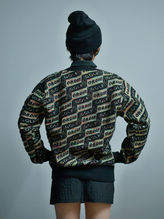 Dépêche Geometry Jacquard Knit | MEN / OFF.WHITE