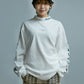 SVKA5017［サルベージパブリックコレパ］アラパイナモックネック L/S（CAMPBELL AVE） / BLACK