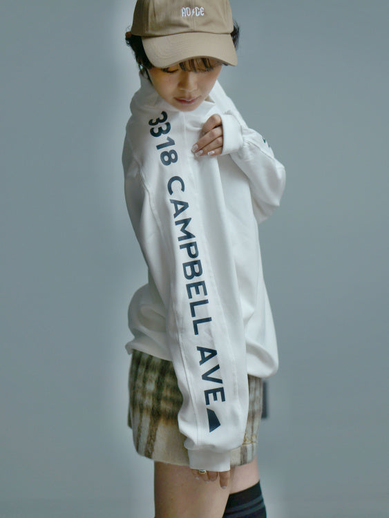 SVKA5017［サルベージパブリックコレパ］アラパイナモックネック L/S（CAMPBELL AVE） / BLACK