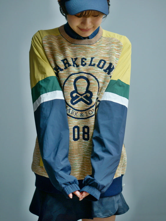 Synk Hybrid Pullover | MEN / BEIGE
