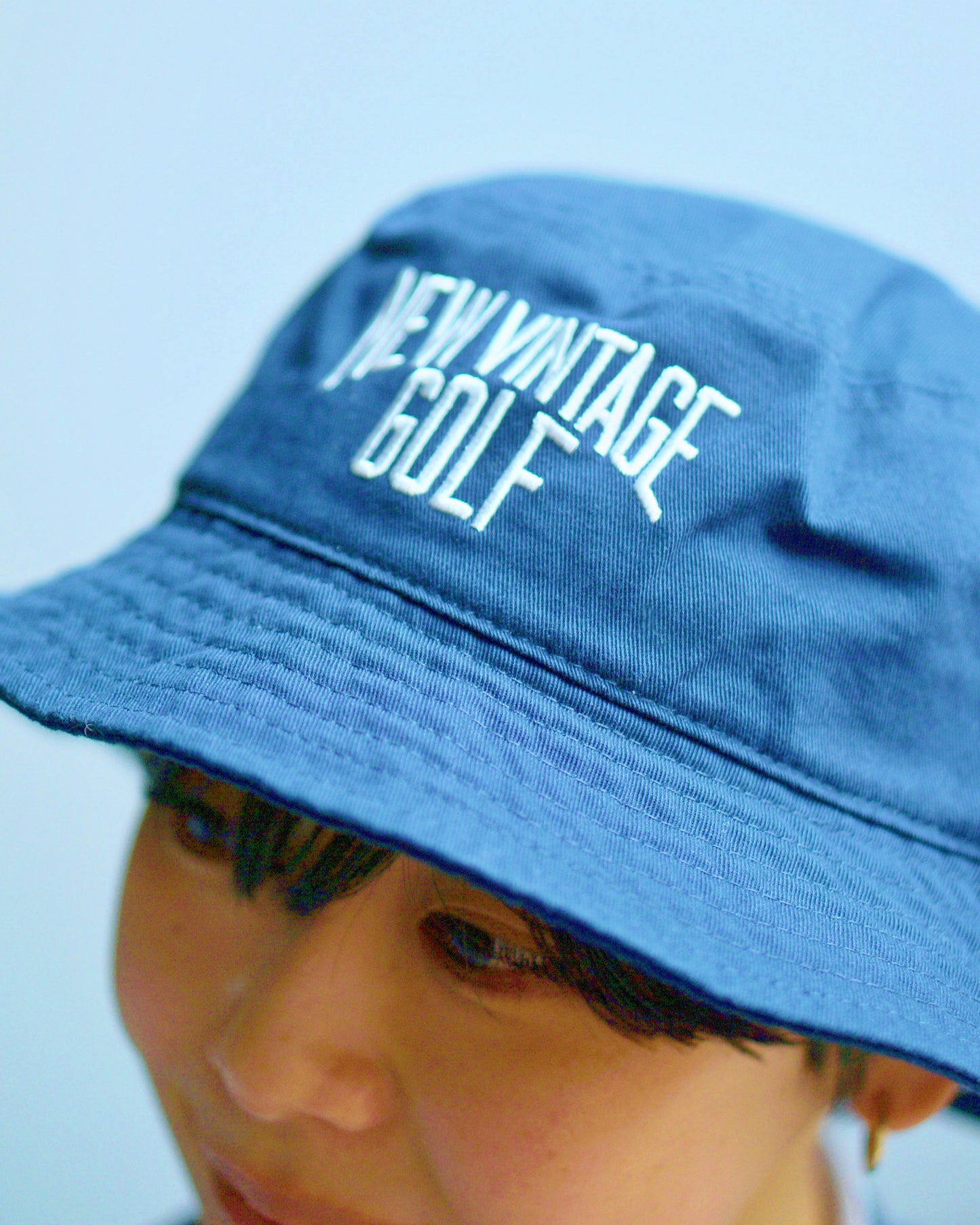 NVG Logo Bucket Hat / NAVY