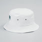 NVG Embroidery Bucket Hat / WHITE