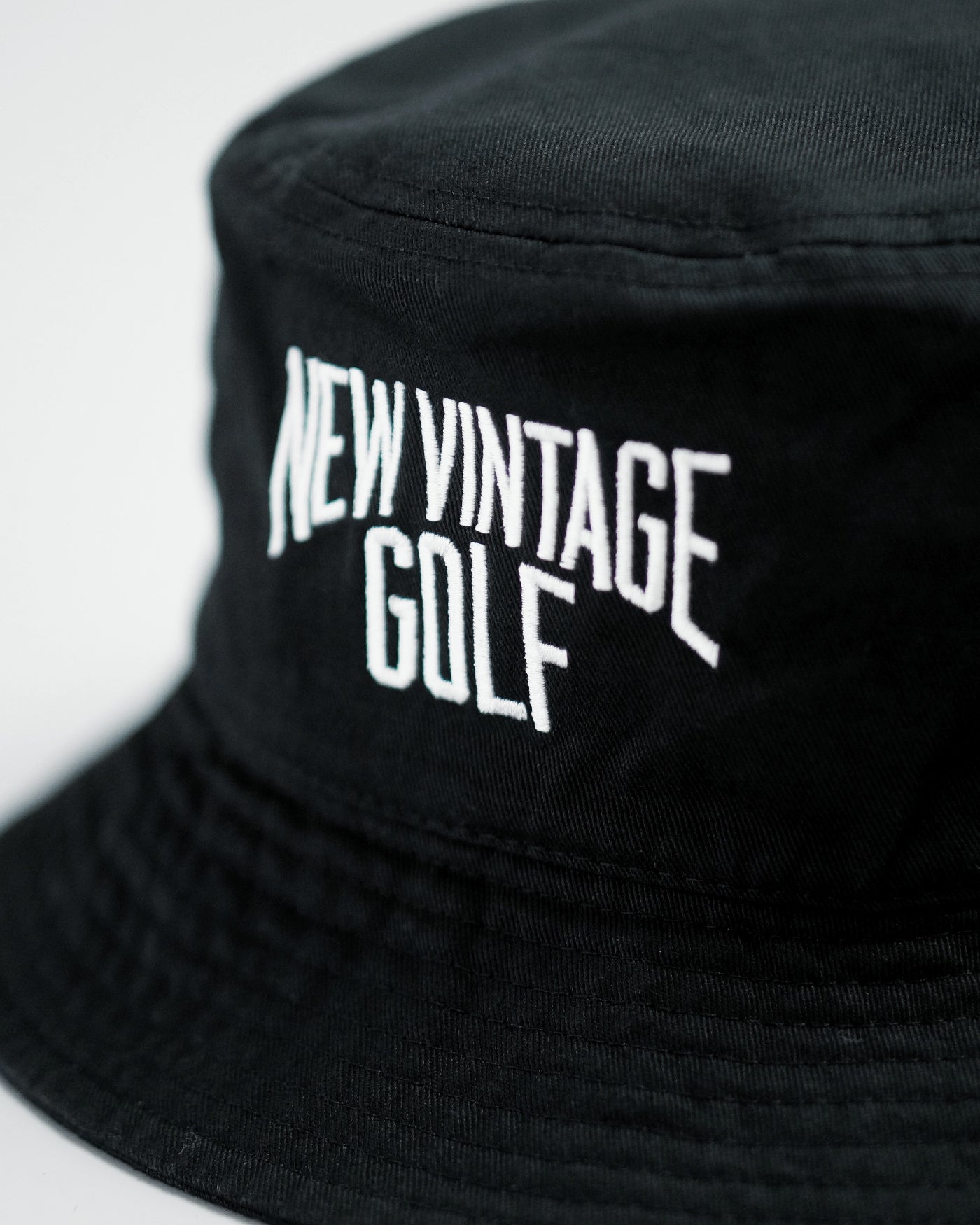 NVG Embroidery Bucket Hat / BLACK