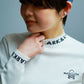 Option Viscose Mock Neck Sweater | WOMEN / WHITE