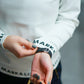 Option Viscose Mock Neck Sweater | WOMEN / WHITE