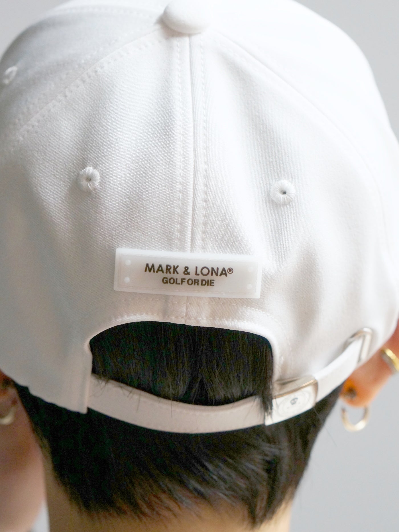 Double Dare flex Cap | MEN and WOMEN / WHITE