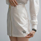 Ever SL Front Zip Skirt | WOMEN / WHITE