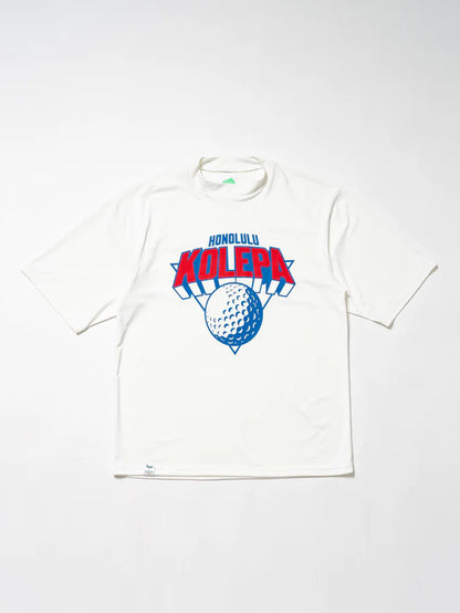 SVKA6001［サルベージパブリックコレパ］パルルモックネックS/S（TEAM KOLEPA) / WHITE