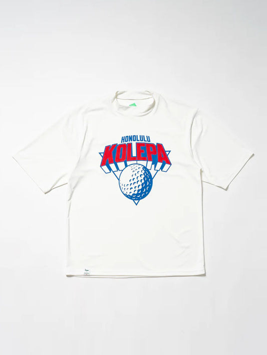 SVKA6001［サルベージパブリックコレパ］パルルモックネックS/S（TEAM KOLEPA) / WHITE