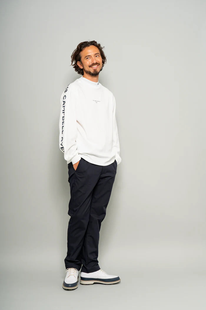 SVKA5017［サルベージパブリックコレパ］アラパイナモックネック L/S（CAMPBELL AVE） / BLACK