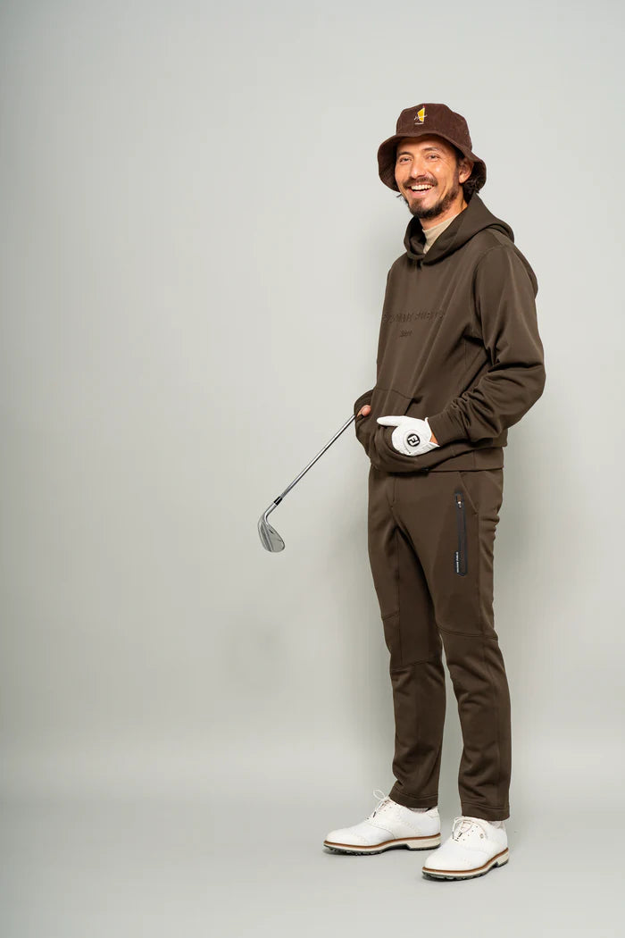 SVKA4018［サルベージパブリックコレパ］イカイカフリースプルオーバーフーディ / Black