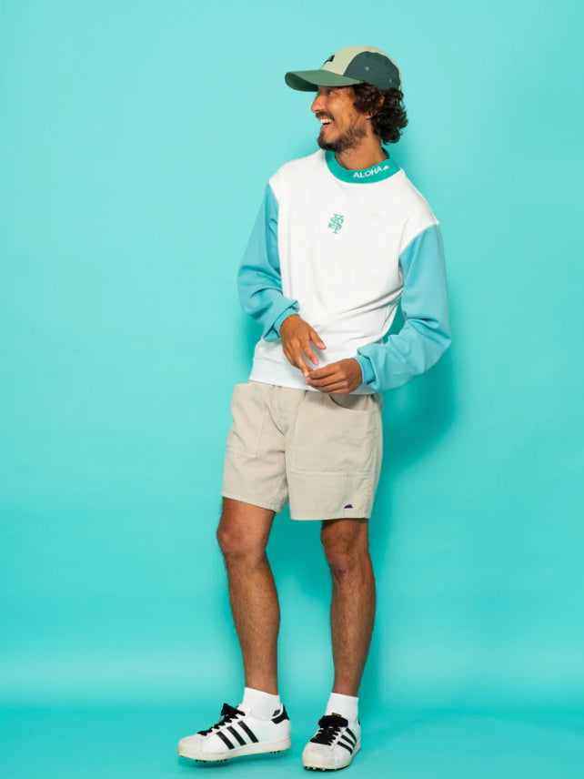 SVKS5022［サルベージパブリックコレパ］ウカコーデュロイショーツ / SILVER GREY