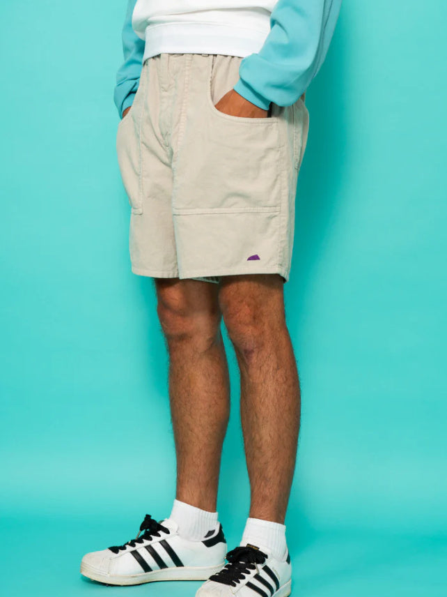 SVKS5022［サルベージパブリックコレパ］ウカコーデュロイショーツ / SILVER GREY