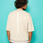 SVKS6020［サルベージパブリックコレパ］JQリブモックネック S/S(EXELLENCE) / BEIGE