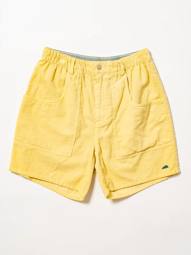 SVKS5022［サルベージパブリックコレパ］ウカコーデュロイショーツ / YELLOW