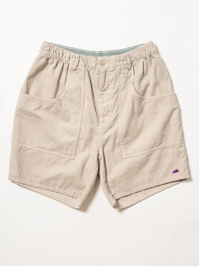 SVKS5022［サルベージパブリックコレパ］ウカコーデュロイショーツ / SILVER GREY